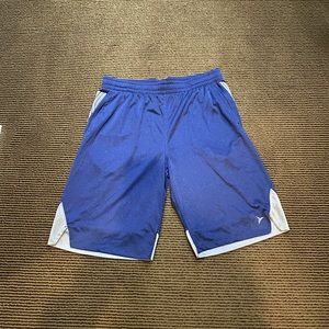 Men’s 12” Navy Blue Workout Shorts